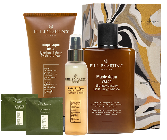 Різдвяний подарунковий набір для ритуалу живлення і зволоження волосся, лімітована серія 2025  Різдвяний подарунковий набір для ритуалу живлення і зволоження волосся, лімітована серія 2025